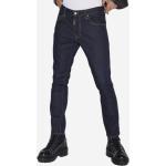 Beige Bestickte Skater DSQUARED2 Jeans mit Stickerei aus Denim für Damen Größe XL Weite 32, Länge 32 