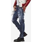 DSQUARED2 Cool Guy Ripped Jeans & Zerrissene Jeans mit Reißverschluss aus Denim für Damen Übergrößen Weite 36, Länge 32 