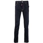 Reduzierte Blaue DSQUARED2 Slim Fit Jeans aus Denim für Herren Größe XL 