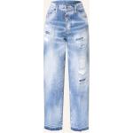 Reduzierte Marineblaue DSQUARED2 Ripped Jeans & Zerrissene Jeans aus Baumwolle für Damen Größe XS 