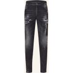 Schwarze DSQUARED2 Cool Guy Ripped Jeans & Zerrissene Jeans mit Knopf aus Baumwolle für Herren Größe XXL 