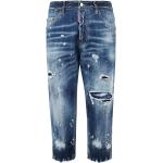 Reduzierte Blaue Elegante DSQUARED2 Bootcut Jeans aus Denim für Herren Größe M 
