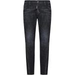 Reduzierte Schwarze DSQUARED2 Slim Fit Jeans aus Baumwolle für Herren Größe XS 