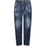 Reduzierte Marineblaue DSQUARED2 Slim Fit Jeans für Herren Größe XS 