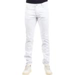 Weiße DSQUARED2 Slim Fit Jeans aus Denim für Herren Größe XL 