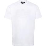 Reduzierte Weiße Skater DSQUARED2 T-Shirts aus Jersey für Herren Größe M 