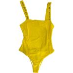 Reduzierte Gelbe DSQUARED2 Damenbadeanzüge Größe L 1-teilig 