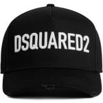 Reduzierte Schwarze Bestickte Streetwear DSQUARED2 Snapback-Caps für Herren Einheitsgröße 