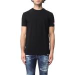 Schwarze DSQUARED2 T-Shirts aus Baumwolle für Herren Größe S für den für den Herbst 