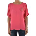 Reduzierte Pinke Elegante DSQUARED2 T-Shirts aus Seide für Damen Größe S 