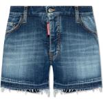 Blaue Sexy DSQUARED2 Jeans-Shorts mit Knopf aus Denim für Herren Größe M für den für den Sommer 