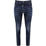 Reduzierte Blaue DSQUARED2 Slim Fit Jeans aus Baumwolle für Herren Größe S 