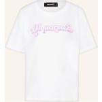 Rosa DSQUARED2 T-Shirts aus Baumwolle für Damen Größe XS 