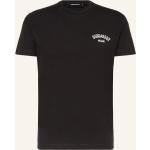 Schwarze DSQUARED2 T-Shirts aus Baumwolle für Herren Größe XL 