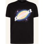 Schwarze DSQUARED2 T-Shirts aus Baumwolle für Herren Größe XXL 