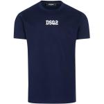 Reduzierte Dunkelblaue Kurzärmelige DSQUARED2 T-Shirts aus Baumwolle für Herren Größe S 