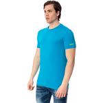 Hellblaue DSQUARED2 T-Shirts aus Baumwolle für Herren Größe M für den für den Sommer 
