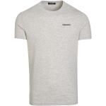 Reduzierte Graue Kurzärmelige DSQUARED2 T-Shirts aus Baumwolle enganliegend für Herren Größe M 