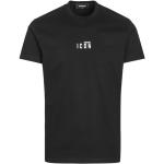 Reduzierte Schwarze Kurzärmelige DSQUARED2 T-Shirts aus Baumwolle für Herren Größe S 