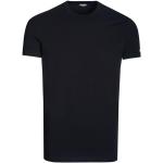 Reduzierte Schwarze Kurzärmelige DSQUARED2 T-Shirts aus Baumwolle enganliegend für Herren Größe M 