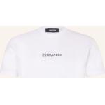 Weiße DSQUARED2 T-Shirts aus Baumwolle für Herren Größe 3 XL 