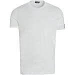 Reduzierte Weiße Kurzärmelige DSQUARED2 T-Shirts aus Baumwolle für Herren Größe L 