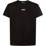 Reduzierte Schwarze DSQUARED2 T-Shirts aus Baumwolle für Herren Größe M 
