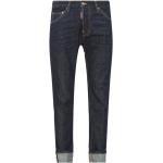 Reduzierte Blaue DSQUARED2 Slim Fit Jeans aus Denim für Herren Größe XXL 