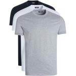 Reduzierte Weiße Kurzärmelige DSQUARED2 Rundhals-Ausschnitt T-Shirts aus Baumwolle für Herren Größe XS 3-teilig 