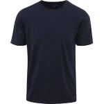 DSTREZZED Mc Queen T-Shirt Melange Dunkelblau - Grösse L - Herren - Bekleidung -