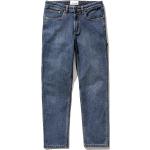 Reduzierte Blaue Straight Leg Jeans aus Denim für Damen Größe L 