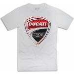 Weiße Ducati T-Shirts für Herren Größe XL 