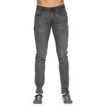 Duck and Cover - Herren Everyday Essentials Faded Abraised Stretch Slim Fit Jeans, Tranfold / Grau, 30W / 30L
