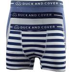Duck and Cover Mens Boxers Shorts Multipacked 3PK Underwear Gift Set 2 and 3 Pack(XL,Babyblue)