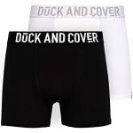 Duck and Cover - Salton Boxershorts für Herren (2er-Pack) (XL) (Schwarz/Weiß)