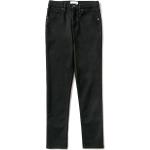 Reduzierte Schwarze Skinny Jeans aus Denim für Damen Größe XL 