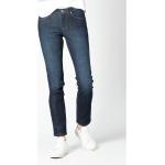 Indigofarbene Slim Fit Jeans aus Denim für Damen Größe XXL Weite 26 