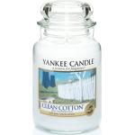 Duftkerze »Clean Cotton« weiß, Yankee Candle, 16.8 cm