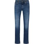 Blaue HUGO BOSS BOSS Bio Slim Fit Jeans aus Baumwolle für Herren Weite 30, Länge 30 