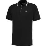 Schwarze Dunlop Herrenpoloshirts & Herrenpolohemden Größe M 