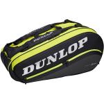 Schwarze Dunlop Performance Tennistaschen mit Klettverschluss 