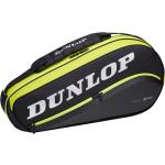 Schwarze Dunlop Performance Tennistaschen mit Außentaschen 