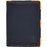 Dunmore Brieftasche, Leder, RFID, für Damen, schwarz/orange