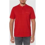 Rote Dunmore Henleykragen Shirts mit Tasche für Herren Größe 3 XL 