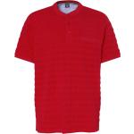 Rote Dunmore Henleykragen Shirts mit Tasche für Herren Größe XL 