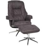 TV-Sessel DUO COLLECTION "Burnaby" Sessel grau (anthrazit) Fernsehsessel und