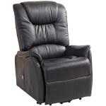 TV-Sessel DUO COLLECTION "Messina XXL bis 150 kg belastbar, mit elektrischer Aufstehhilfe" Sessel schwarz Fernsehsessel und Bestseller