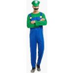 Grüne Super Mario Luigi Faschingskostüme & Karnevalskostüme für Kinder 