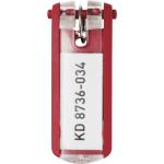 Rote Durable Schlüsselanhänger & Taschenanhänger aus Kunststoff 