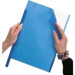 Blaue Durable Klemmschienenhüllen DIN A4 50-teilig 